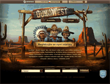 Tablet Screenshot of gunwest.cz